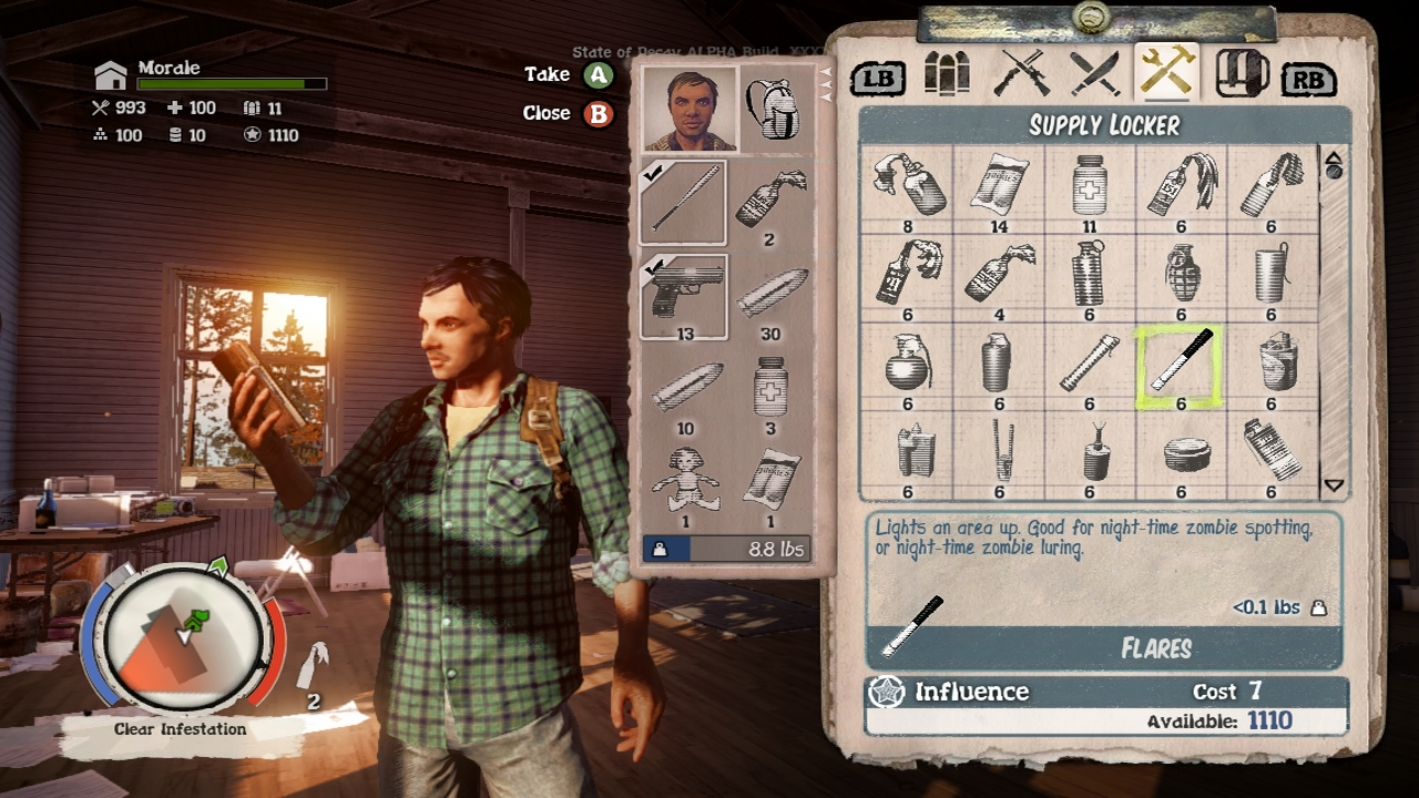 Inventory State Of Decay Wiki Fandom