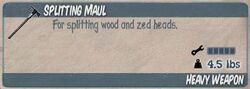 SoD - Splitting Maul
