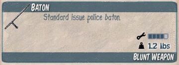 Baton-police