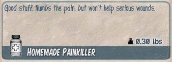 Homemade painkiller