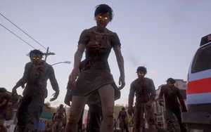 Horde of zombies in State of Decay 2.