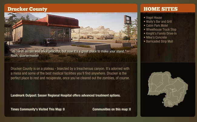 Drucker County  State of decay 2 Wiki  Fandom