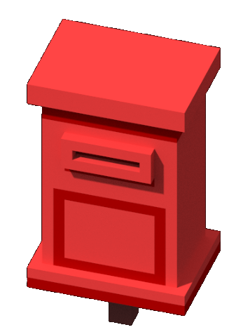 postbox cartoon