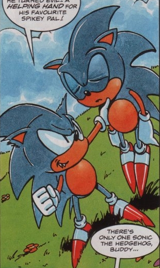 Hyper Sonic (story), Sonic the Comic Wiki