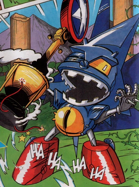 Hyper Sonic (story), Sonic the Comic Wiki