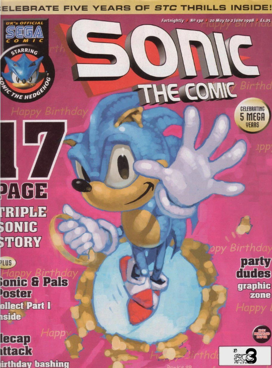 Issue 130 | Sonic the Comic Wiki | Fandom