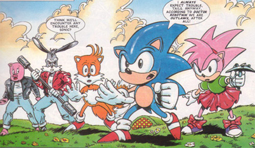 War of the Rose, Sonic the Comic Wiki