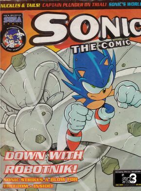 Sonic the Comic 204 A, Apr 2001 Comic Book by Fleetway