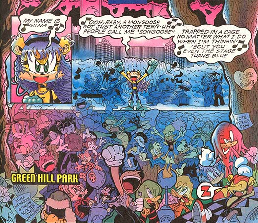 Mighty the Armadillo, Sonic the Comic Wiki