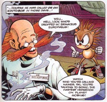 Sonic the Comic on X: The origin of Sonic The Hedgehog.
