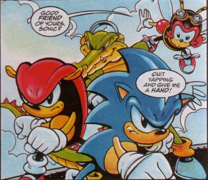 Mighty the Armadillo, Sonic the Comic Wiki