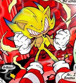 The Evil Super Sonic Story ▸ Fleetway's Most Famous Character