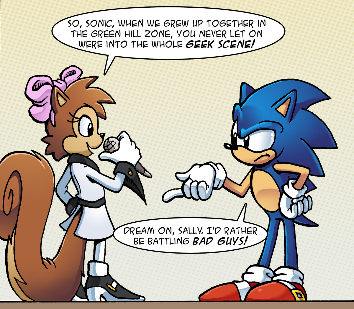 Sally Acorn Sonic The Comic Wiki Fandom