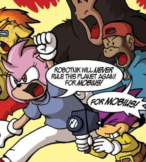 War of the Rose, Sonic the Comic Wiki