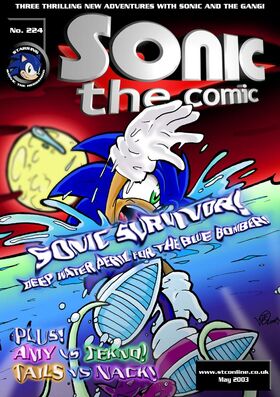 Issue 224 Sonic The Comic Wiki Fandom