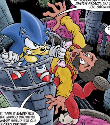 Hyper Sonic (story), Sonic the Comic Wiki