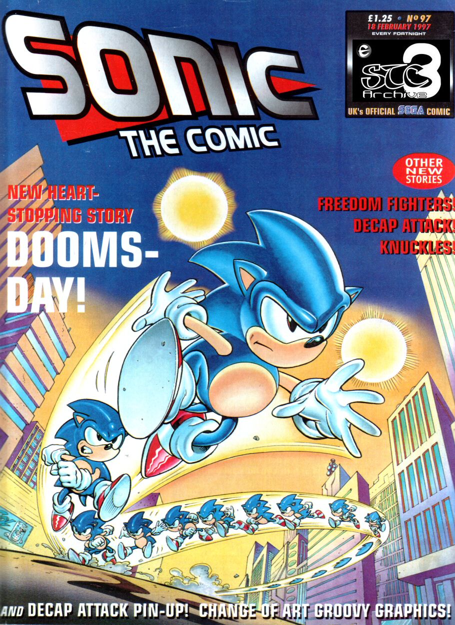 Sonic The Comic CD : Nigel Kitching, Fleetway, SEGA : Free