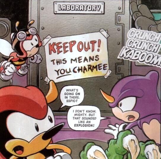 Mighty the Armadillo, Sonic the Comic Wiki