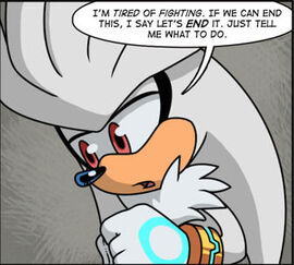 An meme about preventing the weird and dark side of the online sonic fan  community.