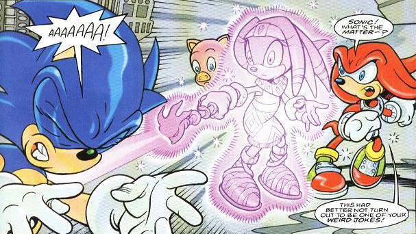 Hyper Sonic (story), Sonic the Comic Wiki