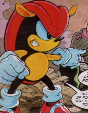 Mighty the Armadillo (Chaotix  Sonic) (Comic Book Character)