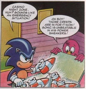 sonic power sneakers