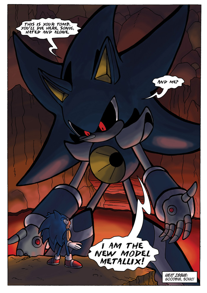 Comics with Neo! Metal Sonic - Comic Studio