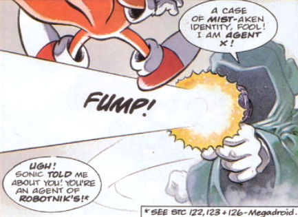 Agent X Sonic The Comic Wiki Fandom