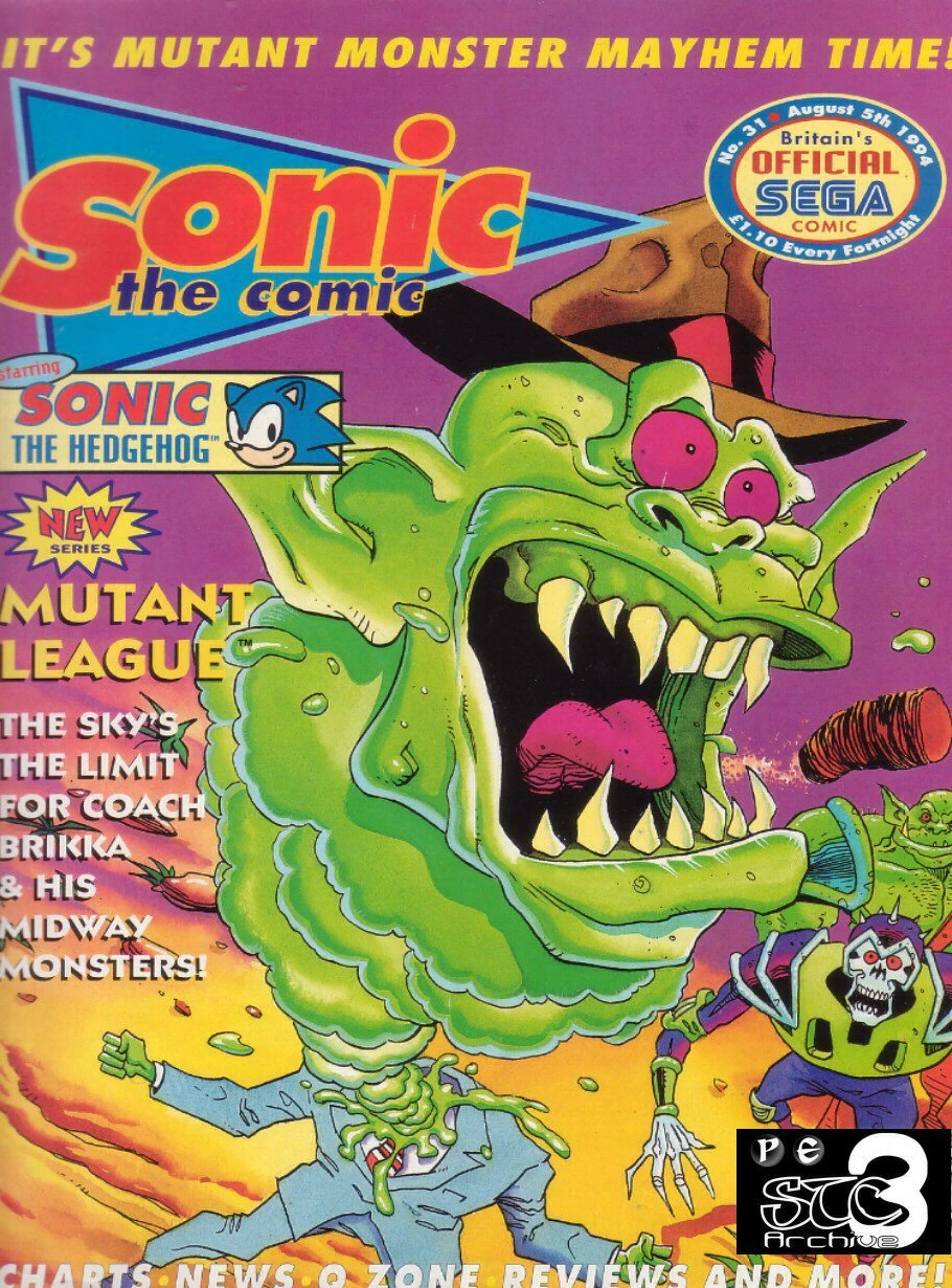 Issue 31 | Sonic the Comic Wiki | Fandom