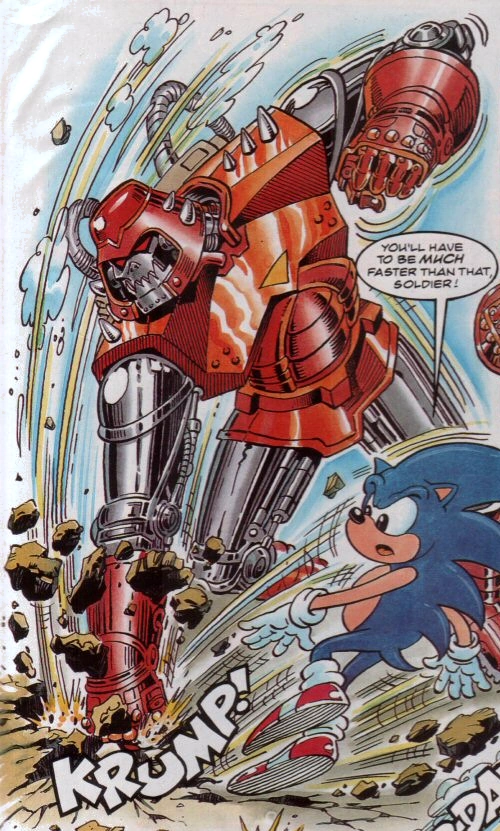 Badniks Bridge Sonic The Comic Wiki Fandom