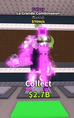 Figurine Steal A Brainrot - La Grande Combinaison 30m/s - Jeu Roblox - Neuve