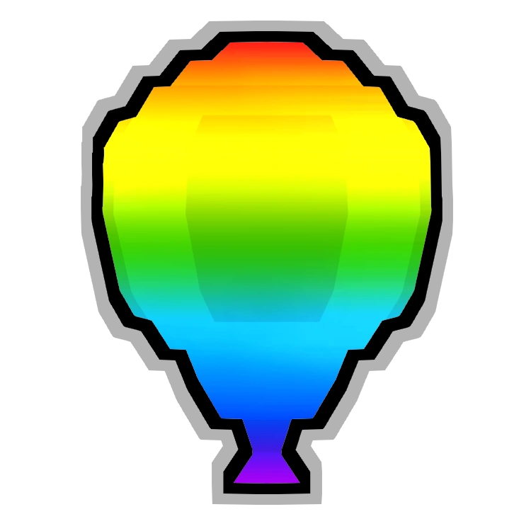 Rainbow Balloon