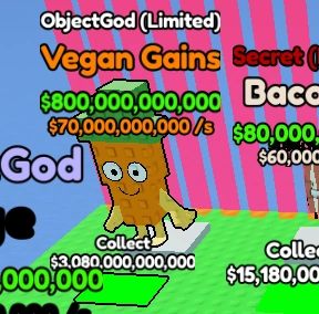 Vegan Gains | Steal An Object Show Wiki | Fandom