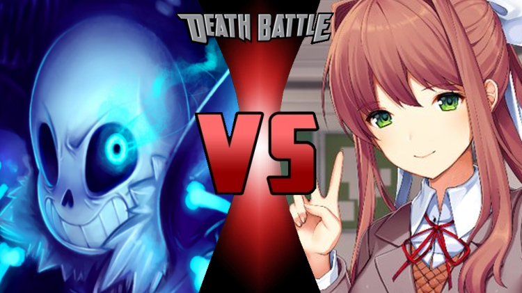 Monika VS. Sans, Death Battle Fanon Wiki