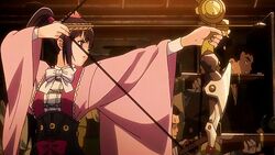 Someone looked at this Zombie/Steampunk show and went, You know what this  needs? A dance routine to traditional music! [Koutetsujou no Kabaneri Movie  3: Unato Kessen] : r/anime