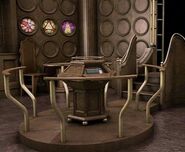 4th Doctor's secondary Tardis Console Room (wood)