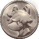 Level 2 Shark iron coin