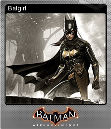 Steam Trading Cards - Batman: Arkham Asylum badges you like it guys? =D