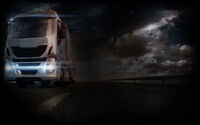 Euro Truck Simulator 2 Background On the Road