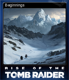 rise of the tomb raider use cards
