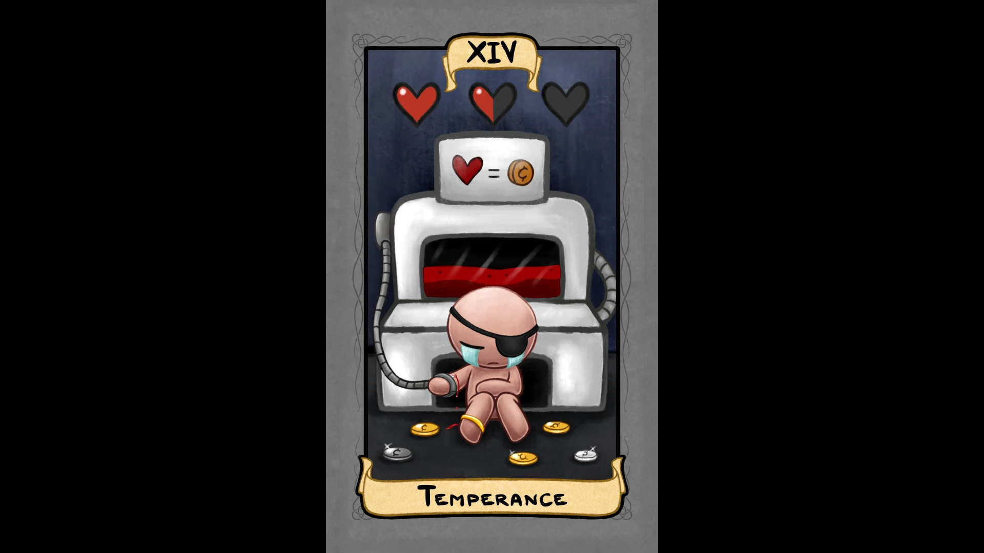 The Binding of Isaac: Rebirth - XIV - Temperance | Steam Trading Cards Wiki  | Fandom