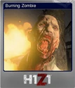 Burning Zombie