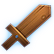 Bravada Emoticon wood sword