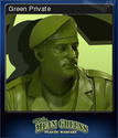 The Mean Greens - Plastic Warfare Card 01