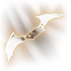 Foil Badge Platinum Batarang