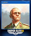 Sniper Elite 3 Card 9