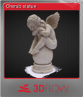 Cherub statue