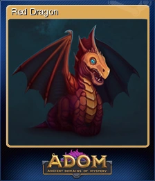 ADOM (Ancient Domains Of Mystery) - Red Dragon | Steam Trading Cards ...