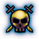 Foil Badge Order of the Golden Skull