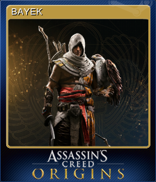 Assassin S Creed Origins Bayek Steam Trading Cards Wiki Fandom